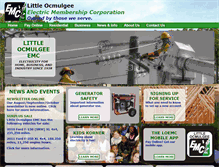 Tablet Screenshot of littleocmulgeeemc.com